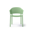Contra One Piece Polypropylene Chair With Integrated Arms