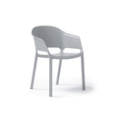 Contra One Piece Polypropylene Chair With Integrated Arms