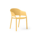 Contra One Piece Polypropylene Chair With Integrated Arms