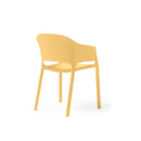 Contra One Piece Polypropylene Chair With Integrated Arms