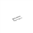 Dams Connex Plus 600D top end leg sliding brackets in black, showing metal construction and adjustable mounting features.