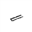 Dams Connex Plus 800D top end leg sliding brackets shown in black with mounting holes for structural support.