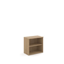 Dams Kendal Oak universal bookcase with multiple shelves and natural oak finish, ideal for home or office storage.