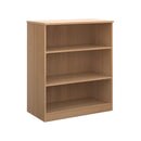 Beech Deluxe Bookcase by Dams with multiple shelves and modern design, ideal for home or office storage.