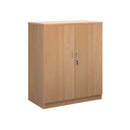 Dams Deluxe Cupboard in beech wood with sleek design, featuring smooth surface and modern storage compartments.