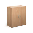 Contract Double Door Cupboard - Beech - NWOF
