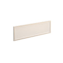 Dams Straight Glazed Desktop Screen in Polar White with white aluminum frame, showing clear glass panel and sleek modern design