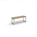 Dams Otto Benching Solution Low Bench in Kendal Oak with sleek wooden finish and sturdy metal frame for modern office or home use