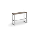 Dams Otto Poseur Benching Solution High Bench in Barcelona Walnut wood with a sleek, modern design and sturdy construction.