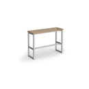 Dams Otto Poseur Benching Solution High Bench in Kendal Oak wood with a sleek, modern design for versatile seating and workspace.