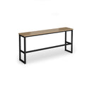 Dams Otto Poseur Benching Solution High Bench in Kendal Oak with sturdy wooden construction and sleek design.