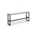 Dams Otto Poseur Benching Solution High Bench in white, with sturdy frame and padded seating for workout or standing exercises.