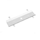Dams double drop down cable tray with bracket for Adapt and Fuze desks, showing hardware and installation details.