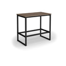 Dams Otto Poseur Benching Solution Dining Table in Barcelona Walnut wood with sleek modern design.