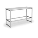 Dams Otto Poseur Benching Solution Dining Table in white with sleek modern design and smooth surface.