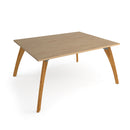 Enable Worktable With Solid Oak Legs - Kendal Oak - NWOF