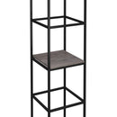 Dams Flux Modular Storage single wooden inner shelf, fitted inside a storage unit, showcasing natural wood finish and clean design.