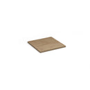 Dams Flux Modular Storage Single Wooden Top Shelf showing a sleek wooden top surface and modern metal frame.
