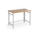 Dams Fuji home office workstation with folding legs, featuring a spacious tabletop and sturdy metal frame for flexible workspace setup.