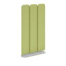 Piano Keys Acoustic Screen With Silver Base And 3 Rotating Panels - MTO - NWOF