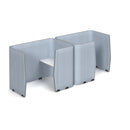 Priva Large Rectangular Left Hand Workstation Pod 1500mm High - NWOF