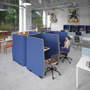 Priva Rectangular Left Hand Workstation Pod 1500mm High - NWOF