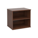 Dams Deluxe Desk High Bookcase with 600mm depth, featuring multiple shelves for organized storage and office use.