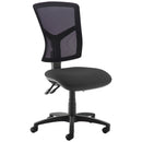 Black Dams Senza Mesh Back Operator Chair with ergonomic design and adjustable features.