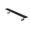 Dams Flux Modular Storage Linking Bracket in black, showing how it connects storage units with a sleek, durable design.