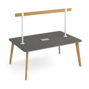 Dams Saxon Worktable 1800x1200mm with high-level tool rail and Eclipse power module, sturdy work surface with organized tools.