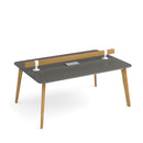 Dams Saxon Worktable 1800x1200mm with low level tool rail and Eclipse power module, showing sturdy work surface and integrated tools.