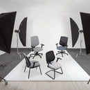 Tegan Fabric Asynchro Operator Chair - Ocean MTO - NWOF