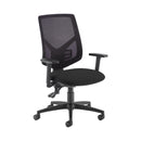 Tegan Mesh Back PCB Operator Chair - Black MTO - NWOF