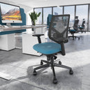 Tegan Mesh Back PCB Operator Chair - Blue MTO - NWOF