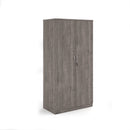 Systems Double Door Cupboard - Grey Oak - NWOF