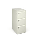 Executive Steel Filing Cabinet - White