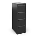 Executive Steel Filing Cabinet - Black