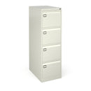 Executive Steel Filing Cabinet - White