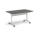 Rectangular Deluxe Fliptop Meeting Table - Onyx Grey - NWOF