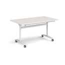 Rectangular Deluxe Fliptop Meeting Table - Light Grey - NWOF