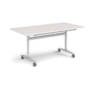 Rectangular Deluxe Fliptop Meeting Table - Light Grey - NWOF