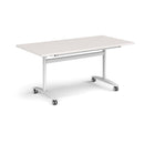 Rectangular Deluxe Fliptop Meeting Table - Light Grey - NWOF