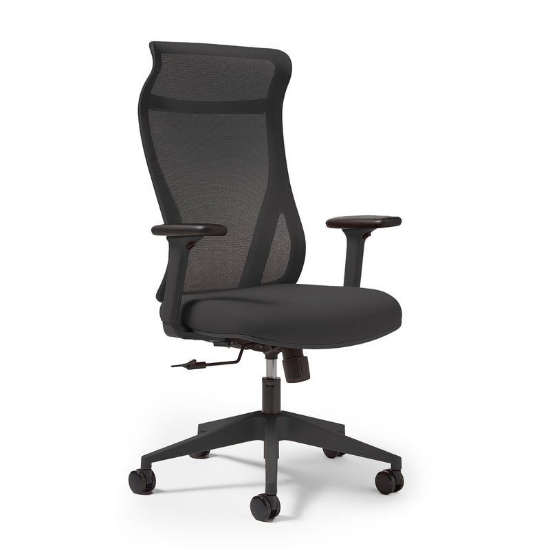 Dione High Back Mesh Task Chair - Black