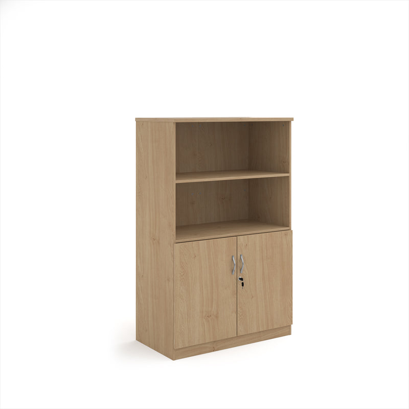 Deluxe Combination Unit With Open Top - Kendal Oak
