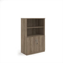 Deluxe Combination Unit With Open Top - Nebraska Oak - NWOF