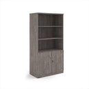Deluxe Combination Unit With Open Top - Grey Oak - NWOF
