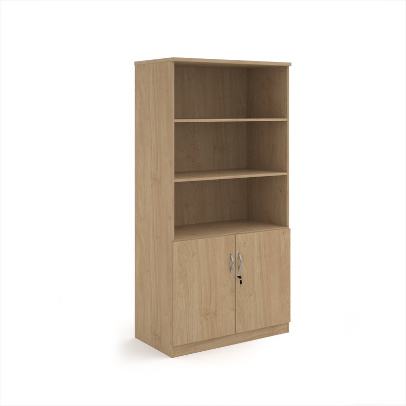 Deluxe Combination Unit With Open Top - Kendal Oak