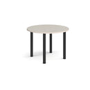 Circular Radial Leg Meeting Table - Light Grey - NWOF