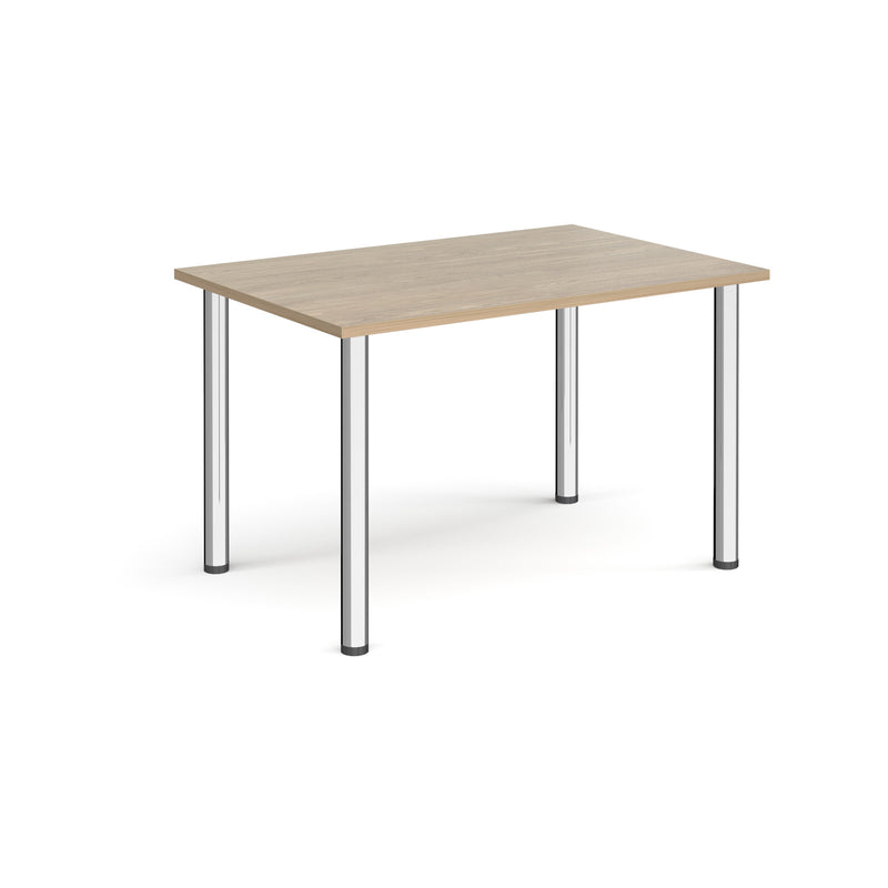 Rectangular Radial Leg Meeting Table - Barcelona Walnut - NWOF