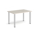 Rectangular Radial Leg Meeting Table - Light Grey - NWOF